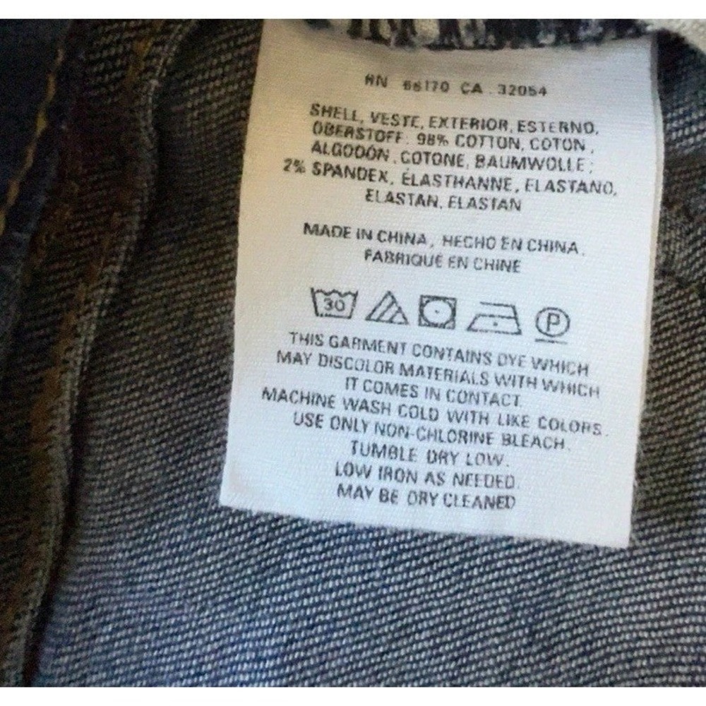 Anthropologie Pilcro & the Letterpress Script Frayed Hem Crop Jeans | Size 25 - Picture 6 of 9